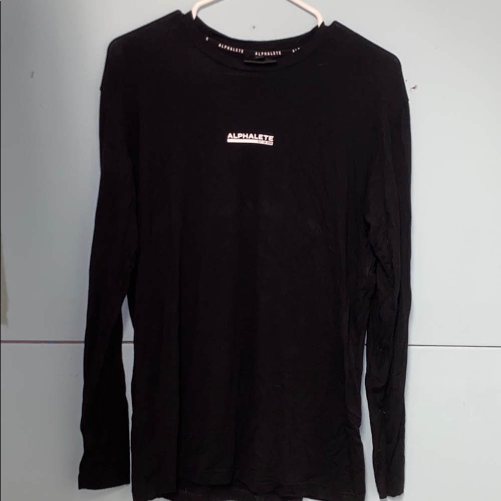 Black alphalete long sleeve